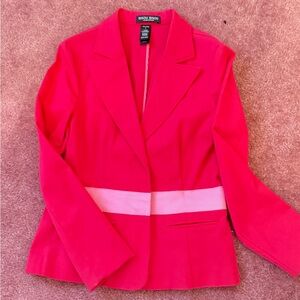 Bisou Bisou Vibrant Pink Blazer